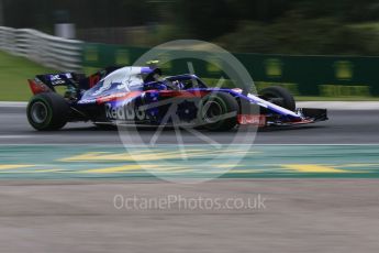 World © Octane Photographic Ltd. Formula 1 – Hungarian GP - Qualifying. Scuderia Toro Rosso STR13 – Pierre Gasly. Hungaroring, Budapest, Hungary. Saturday 28th July 2018.