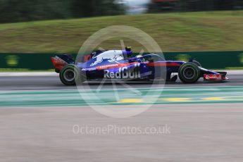 World © Octane Photographic Ltd. Formula 1 – Hungarian GP - Qualifying. Scuderia Toro Rosso STR13 – Pierre Gasly. Hungaroring, Budapest, Hungary. Saturday 28th July 2018.