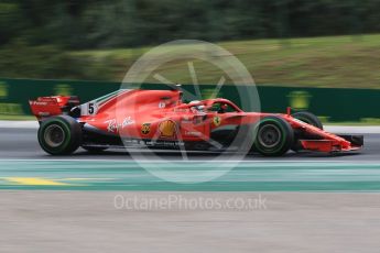 World © Octane Photographic Ltd. Formula 1 – Hungarian GP - Qualifying. Scuderia Ferrari SF71-H – Sebastian Vettel. Hungaroring, Budapest, Hungary. Saturday 28th July 2018.