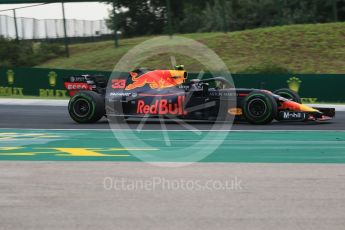 World © Octane Photographic Ltd. Formula 1 – Hungarian GP - Qualifying. Aston Martin Red Bull Racing TAG Heuer RB14 – Max Verstappen. Hungaroring, Budapest, Hungary. Saturday 28th July 2018.