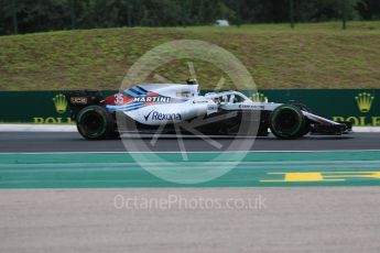 World © Octane Photographic Ltd. Formula 1 – Hungarian GP - Qualifying. Williams Martini Racing FW41 – Sergey Sirotkin. Hungaroring, Budapest, Hungary. Saturday 28th July 2018.