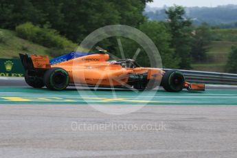 World © Octane Photographic Ltd. Formula 1 – Hungarian GP - Qualifying. McLaren MCL33 – Stoffel Vandoorne. Hungaroring, Budapest, Hungary. Saturday 28th July 2018.