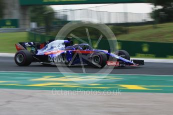 World © Octane Photographic Ltd. Formula 1 – Hungarian GP - Qualifying. Scuderia Toro Rosso STR13 – Brendon Hartley. Hungaroring, Budapest, Hungary. Saturday 28th July 2018.