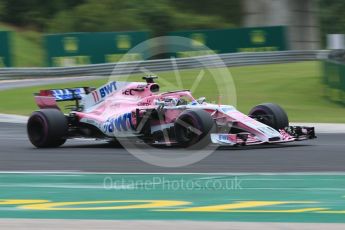 World © Octane Photographic Ltd. Formula 1 – Hungarian GP - Qualifying. Sahara Force India VJM11 - Sergio Perez. Hungaroring, Budapest, Hungary. Saturday 28th July 2018.