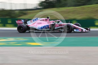 World © Octane Photographic Ltd. Formula 1 – Hungarian GP - Qualifying. Sahara Force India VJM11 - Sergio Perez. Hungaroring, Budapest, Hungary. Saturday 28th July 2018.