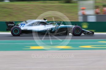 World © Octane Photographic Ltd. Formula 1 – Hungarian GP - Qualifying. Mercedes AMG Petronas Motorsport AMG F1 W09 EQ Power+ - Valtteri Bottas. Hungaroring, Budapest, Hungary. Saturday 28th July 2018.