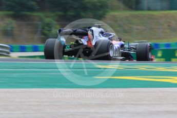 World © Octane Photographic Ltd. Formula 1 – Hungarian GP - Qualifying. Scuderia Toro Rosso STR13 – Brendon Hartley. Hungaroring, Budapest, Hungary. Saturday 28th July 2018.