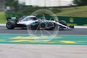 World © Octane Photographic Ltd. Formula 1 – Hungarian GP - Qualifying. Mercedes AMG Petronas Motorsport AMG F1 W09 EQ Power+ - Lewis Hamilton. Hungaroring, Budapest, Hungary. Saturday 28th July 2018.