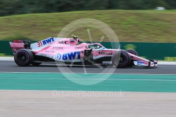 World © Octane Photographic Ltd. Formula 1 – Hungarian GP - Qualifying. Sahara Force India VJM11 - Esteban Ocon. Hungaroring, Budapest, Hungary. Saturday 28th July 2018.