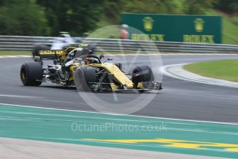 World © Octane Photographic Ltd. Formula 1 – Hungarian GP - Qualifying. Renault Sport F1 Team RS18 – Carlos Sainz and Williams Martini Racing FW41 – Sergey Sirotkin. Hungaroring, Budapest, Hungary. Saturday 28th July 2018.