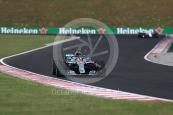 World © Octane Photographic Ltd. Formula 1 – Hungarian GP - Qualifying. Mercedes AMG Petronas Motorsport AMG F1 W09 EQ Power+ - Lewis Hamilton. Hungaroring, Budapest, Hungary. Saturday 28th July 2018.
