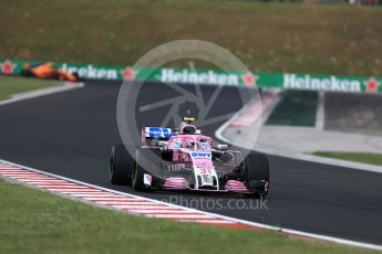 World © Octane Photographic Ltd. Formula 1 – Hungarian GP - Qualifying. Sahara Force India VJM11 - Esteban Ocon. Hungaroring, Budapest, Hungary. Saturday 28th July 2018.