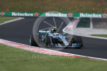 World © Octane Photographic Ltd. Formula 1 – Hungarian GP - Qualifying. Mercedes AMG Petronas Motorsport AMG F1 W09 EQ Power+ - Valtteri Bottas. Hungaroring, Budapest, Hungary. Saturday 28th July 2018.