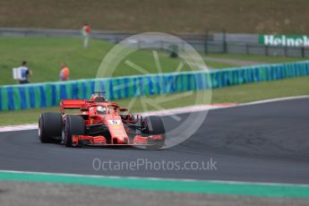 World © Octane Photographic Ltd. Formula 1 – Hungarian GP - Qualifying. Scuderia Ferrari SF71-H – Sebastian Vettel. Hungaroring, Budapest, Hungary. Saturday 28th July 2018.