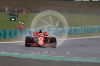 World © Octane Photographic Ltd. Formula 1 – Hungarian GP - Qualifying. Scuderia Ferrari SF71-H – Sebastian Vettel. Hungaroring, Budapest, Hungary. Saturday 28th July 2018.