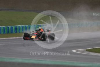 World © Octane Photographic Ltd. Formula 1 – Hungarian GP - Qualifying. Aston Martin Red Bull Racing TAG Heuer RB14 – Max Verstappen. Hungaroring, Budapest, Hungary. Saturday 28th July 2018.