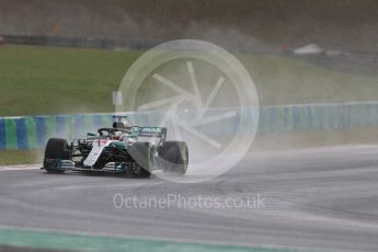 World © Octane Photographic Ltd. Formula 1 – Hungarian GP - Qualifying. Mercedes AMG Petronas Motorsport AMG F1 W09 EQ Power+ - Lewis Hamilton. Hungaroring, Budapest, Hungary. Saturday 28th July 2018.