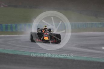 World © Octane Photographic Ltd. Formula 1 – Hungarian GP - Qualifying. Aston Martin Red Bull Racing TAG Heuer RB14 – Max Verstappen. Hungaroring, Budapest, Hungary. Saturday 28th July 2018.