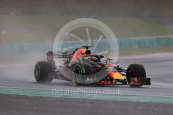 World © Octane Photographic Ltd. Formula 1 – Hungarian GP - Qualifying. Aston Martin Red Bull Racing TAG Heuer RB14 – Daniel Ricciardo. Hungaroring, Budapest, Hungary. Saturday 28th July 2018.