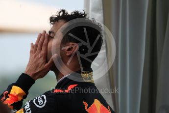 World © Octane Photographic Ltd. Formula 1 – Hungarian GP - Qualifying. Aston Martin Red Bull Racing TAG Heuer RB14 – Daniel Ricciardo. Hungaroring, Budapest, Hungary. Saturday 28th July 2018.