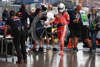 World © Octane Photographic Ltd. Formula 1 – Hungarian GP - Qualifying. Scuderia Ferrari SF71-H – Sebastian Vettel. Hungaroring, Budapest, Hungary. Saturday 28th July 2018.