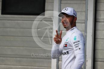 World © Octane Photographic Ltd. Formula 1 – Hungarian GP - Qualifying. Mercedes AMG Petronas Motorsport AMG F1 W09 EQ Power+ - Lewis Hamilton. Hungaroring, Budapest, Hungary. Saturday 28th July 2018.