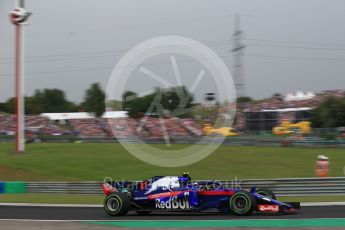 World © Octane Photographic Ltd. Formula 1 – Hungarian GP - Qualifying. Scuderia Toro Rosso STR13 – Pierre Gasly. Hungaroring, Budapest, Hungary. Saturday 28th July 2018.