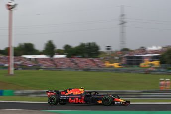 World © Octane Photographic Ltd. Formula 1 – Hungarian GP - Qualifying. Aston Martin Red Bull Racing TAG Heuer RB14 – Max Verstappen. Hungaroring, Budapest, Hungary. Saturday 28th July 2018.