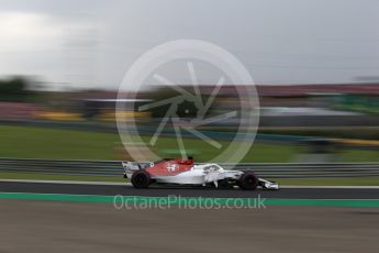 World © Octane Photographic Ltd. Formula 1 – Hungarian GP - Qualifying. Alfa Romeo Sauber F1 Team C37 – Marcus Ericsson. Hungaroring, Budapest, Hungary. Saturday 28th July 2018.