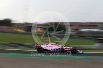 World © Octane Photographic Ltd. Formula 1 – Hungarian GP - Qualifying. Sahara Force India VJM11 - Sergio Perez. Hungaroring, Budapest, Hungary. Saturday 28th July 2018.