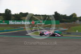 World © Octane Photographic Ltd. Formula 1 – Hungarian GP - Qualifying. Sahara Force India VJM11 - Esteban Ocon. Hungaroring, Budapest, Hungary. Saturday 28th July 2018.