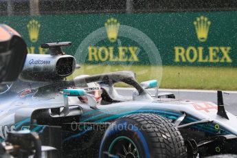 World © Octane Photographic Ltd. Formula 1 – Hungarian GP - Qualifying. Mercedes AMG Petronas Motorsport AMG F1 W09 EQ Power+ - Lewis Hamilton. Hungaroring, Budapest, Hungary. Saturday 28th July 2018.