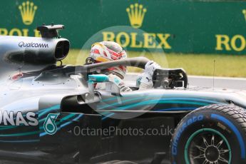 World © Octane Photographic Ltd. Formula 1 – Hungarian GP - Qualifying. Mercedes AMG Petronas Motorsport AMG F1 W09 EQ Power+ - Lewis Hamilton. Hungaroring, Budapest, Hungary. Saturday 28th July 2018.