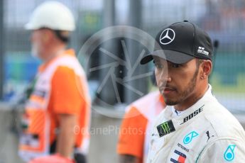 World © Octane Photographic Ltd. Formula 1 – Hungarian GP - Qualifying. Mercedes AMG Petronas Motorsport AMG F1 W09 EQ Power+ - Lewis Hamilton. Hungaroring, Budapest, Hungary. Saturday 28th July 2018.