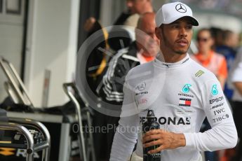 World © Octane Photographic Ltd. Formula 1 – Hungarian GP - Qualifying. Mercedes AMG Petronas Motorsport AMG F1 W09 EQ Power+ - Lewis Hamilton. Hungaroring, Budapest, Hungary. Saturday 28th July 2018.