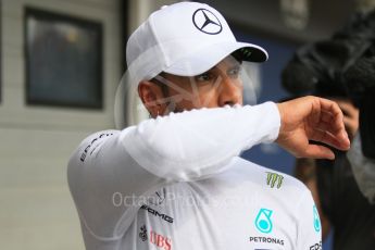 World © Octane Photographic Ltd. Formula 1 – Hungarian GP - Qualifying. Mercedes AMG Petronas Motorsport AMG F1 W09 EQ Power+ - Lewis Hamilton. Hungaroring, Budapest, Hungary. Saturday 28th July 2018.