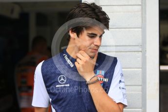 World © Octane Photographic Ltd. Formula 1 – Hungarian GP - Qualifying. Williams Martini Racing FW41 – Lance Stroll. Hungaroring, Budapest, Hungary. Saturday 28th July 2018.