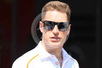 World © Octane Photographic Ltd. Formula 1 – Hungarian GP - Paddock. McLaren MCL33 – Stoffel Vandoorne. Hungaroring, Budapest, Hungary. Sunday 29th July 2018.
