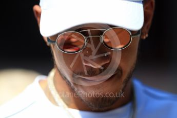 World © Octane Photographic Ltd. Formula 1 – Hungarian GP - Paddock. Mercedes AMG Petronas Motorsport - Lewis Hamilton. Hungaroring, Budapest, Hungary. Sunday 29th July 2018.