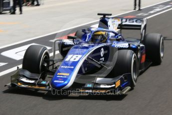 World © Octane Photographic Ltd. FIA Formula 2 (F2) – Hungarian GP - Practice. Carlin - Sergio Sette Camara. Hungaroring, Budapest, Hungary. Friday 27th July 2018.