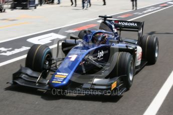 World © Octane Photographic Ltd. FIA Formula 2 (F2) – Hungarian GP - Practice Podium. Russian Time - Artem Markelov. Hungaroring, Budapest, Hungary. Friday 27th July 2018