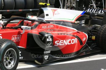 World © Octane Photographic Ltd. FIA Formula 2 (F2) – Hungarian GP - Practice. Charouz - Antonio Fuoco. Hungaroring, Budapest, Hungary. Friday 27th July 2018.