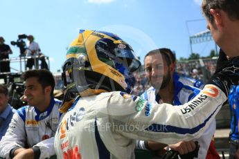 World © Octane Photographic Ltd. FIA Formula 2 (F2) – Hungarian GP - Race 2. Carlin - Sergio Sette Camara. Hungaroring, Budapest, Hungary. Sunday 29th July 2018.