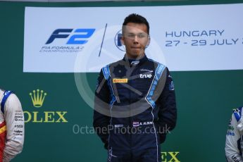 World © Octane Photographic Ltd. FIA Formula 2 (F2) – Hungarian GP - Race 2. DAMS - Alexander Albon. Hungaroring, Budapest, Hungary. Sunday 29th July 2018.
