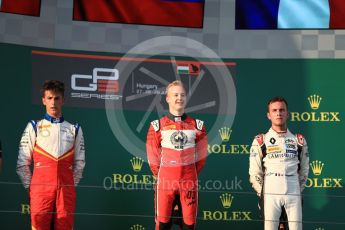 World © Octane Photographic Ltd. GP3 – Hungarian GP – Race 1. ART Grand Prix - Nikita Mazepin and Anthoine Hubert, Campos Racing – Leodardo Pulcini. Hungaroring, Budapest, Hungary. Saturday 28th July 2018.