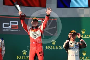 World © Octane Photographic Ltd. GP3 – Hungarian GP – Race 1. ART Grand Prix - Nikita Mazepin and Anthoine Hubert. Hungaroring, Budapest, Hungary. Saturday 28th July 2018.