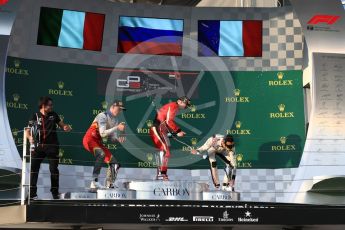 World © Octane Photographic Ltd. GP3 – Hungarian GP – Race 1. ART Grand Prix - Nikita Mazepin and Anthoine Hubert, Campos Racing – Leodardo Pulcini. Hungaroring, Budapest, Hungary. Saturday 28th July 2018.