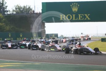 World © Octane Photographic Ltd. GP3 – Hungarian GP – Race 1. Campos Racing – Leodardo Pulcini. Hungaroring, Budapest, Hungary. Saturday 28th July 2018.