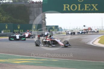 World © Octane Photographic Ltd. GP3 – Hungarian GP – Race 1. ART Grand Prix – Jake Hughes. Hungaroring, Budapest, Hungary. Saturday 28th July 2018.