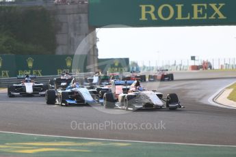 World © Octane Photographic Ltd. GP3 – Hungarian GP – Race 1. Campos Racing - Diego Menchaca and Jenzer Motorsport - Tatiana Calderon. Hungaroring, Budapest, Hungary. Saturday 28th July 2018.